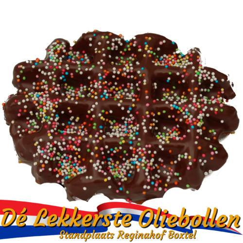 Gesuikerde Wafel Chocolade topping Discodip